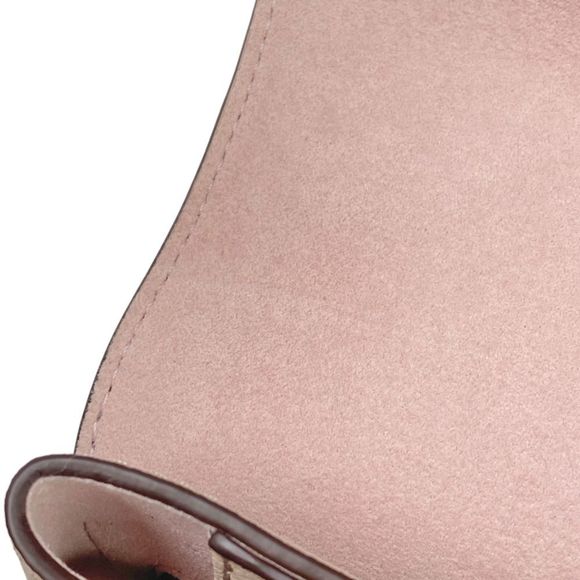 Louis Vuitton Lock Me Ever 2WAY Shoulder Bag Handbag Leather Greige - Picture 7 of 9